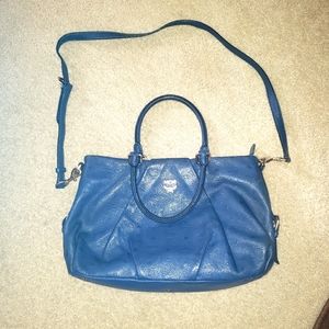 🎄MCM Blue Leather Purse🎄
